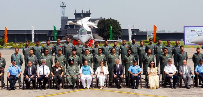 Rafale aircraft's Formal Induction Ceremony