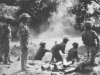 81mm Mortars firing on enemy positions at Khulna