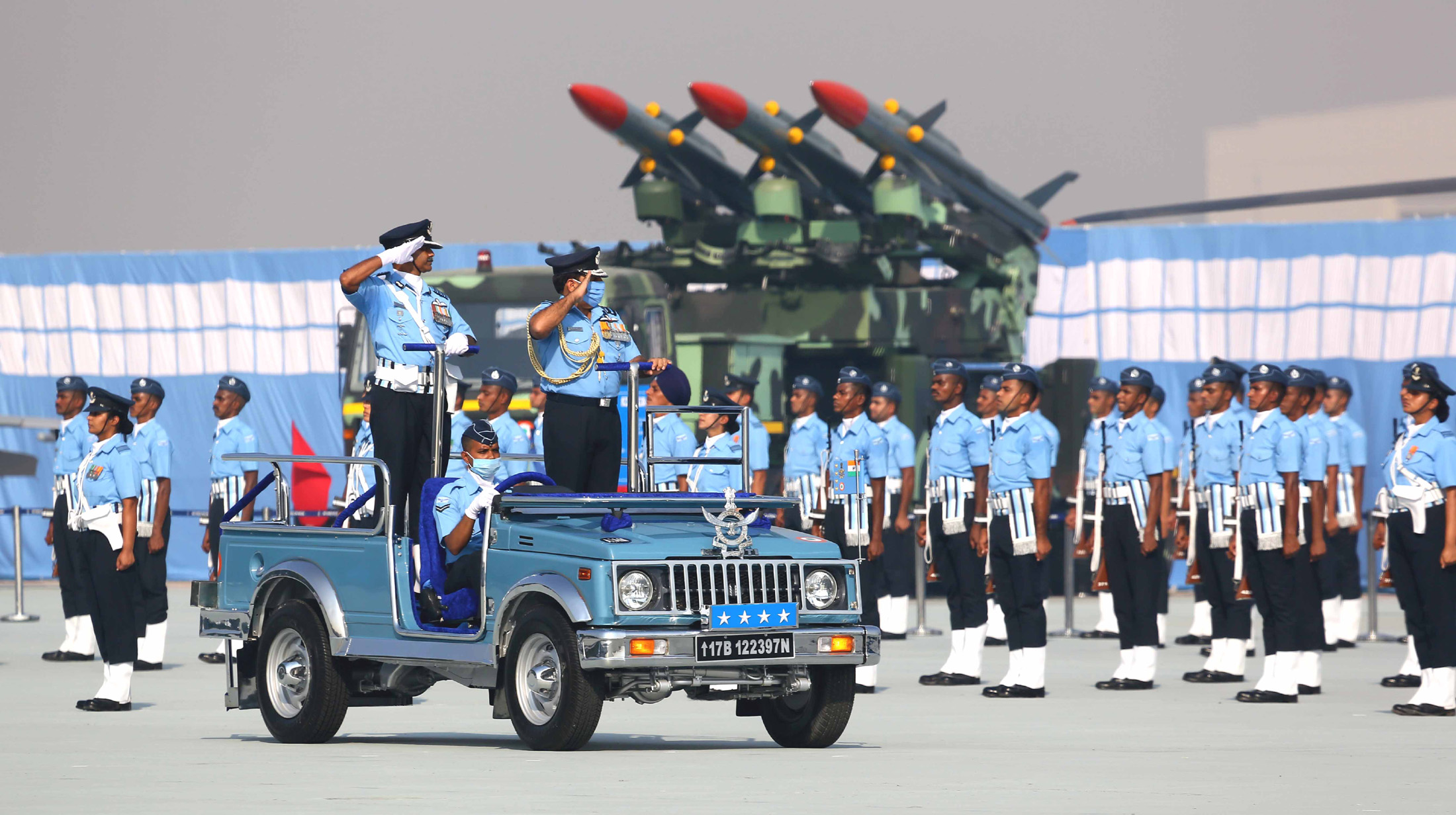 Glimpse of the Indian Air Force Day Parade 2020