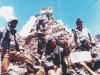 Triumphant Indian troops in Kargil