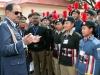 Air Chief Marshal NAK Browne with the NCC  Cadets