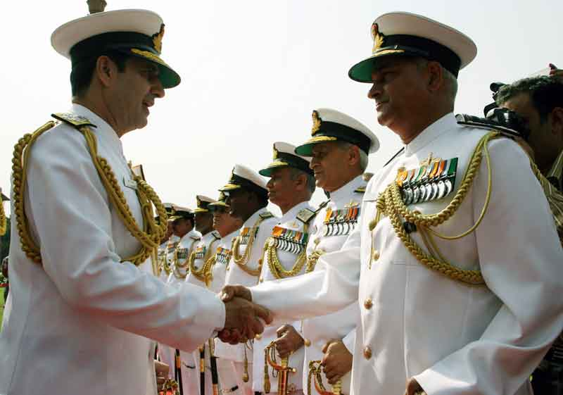 Admiral RK Dhowan Assumes Command of the Indian Navy