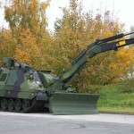Rheinmetall transfers first Kodiak armoured engineering vehicle to Sweden