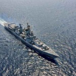 Western Fleet of Indian Navy manoeuvers in littorals off Gujarat and...