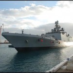 Indian Naval Ships Enter Freemantle (Perth), Australia 
