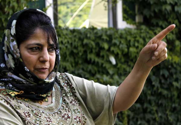 Mehbooba must stop acting like an opposition in her own coalition