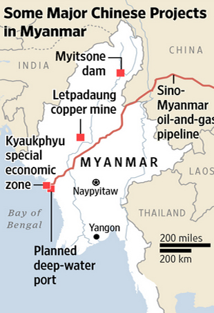 Myanmar in China’s Push into the Indian Ocean