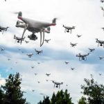 Drone Swarms as Air Defence Systems