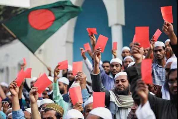 Bangladesh Nationalist Party pushes-forward anti-India movement