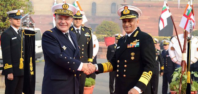 Visit of Chief of the Naval Staff French Navy